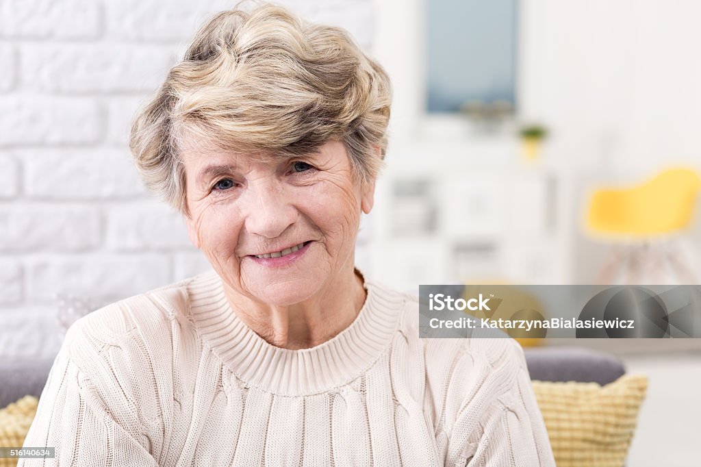 Enjoying her retirement Portrait of a smiling senior woman Senior Women Stock Photo