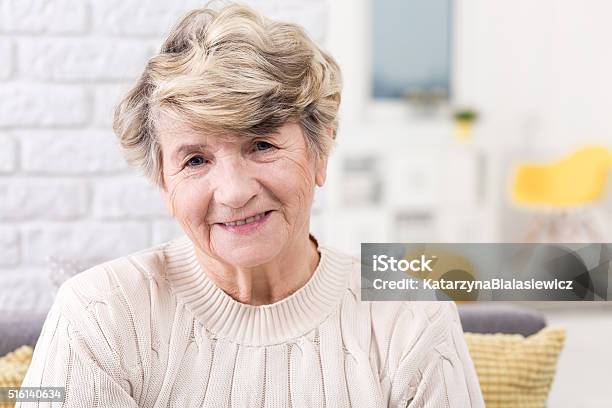 Enjoying Her Retirement Stock Photo - Download Image Now - Senior Women, Portrait, Grandmother