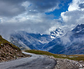 Road in Himalayas