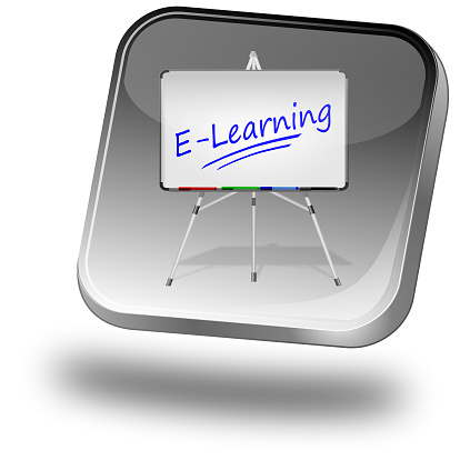 Elearning Buttons Elearning Button Stock Illustration - Download Image Now - E-Learning ...