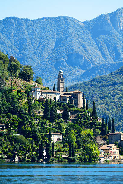 istock Lake Lugano and Morcote 516142923