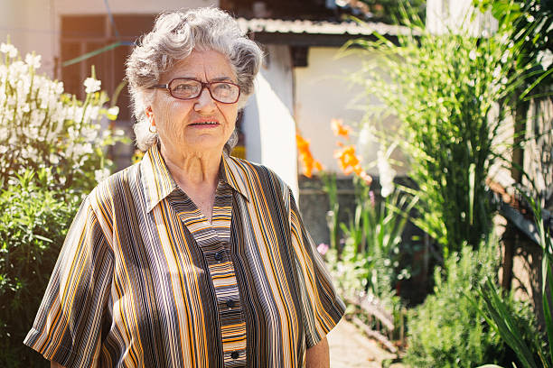 istock Senior woman portrait 516145456
