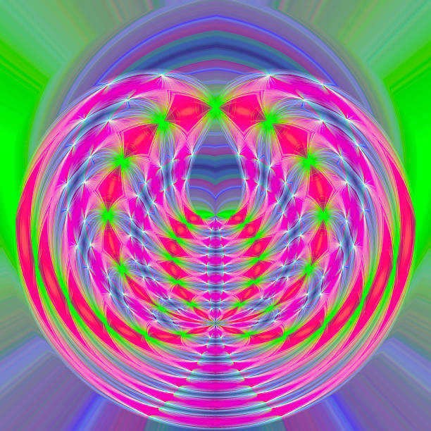 istock colorful laser circle of art to communicate meaning 516146464