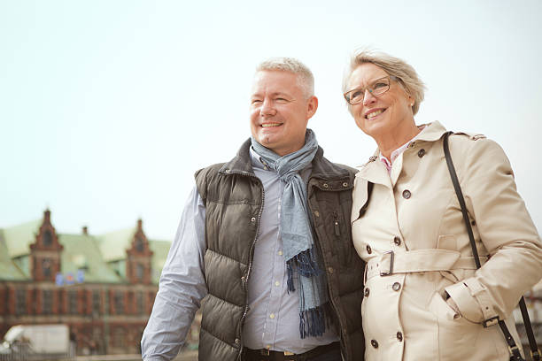 istock Senior couple in a city. 516160001