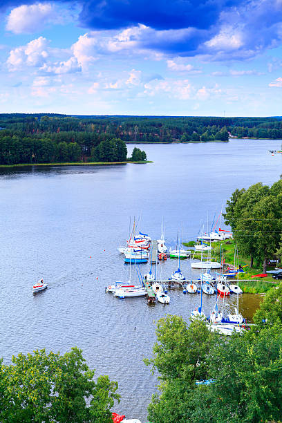 istock Kashubian lake in the afternoon sun 516160719