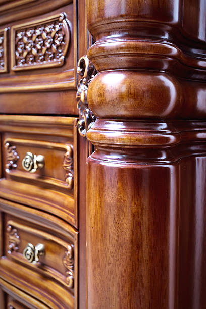 istock carved spiral wood texture 516163265