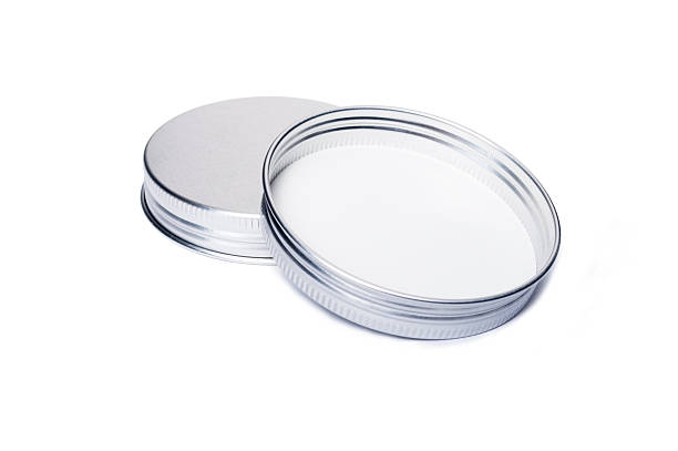 istock New aluminum caps or lids for jars 516176590