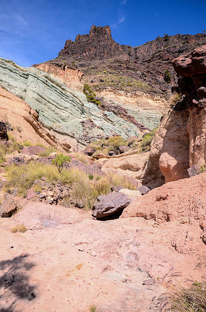 istock Volcanic Rock Basaltic Formation in Gran Canaria 516180392