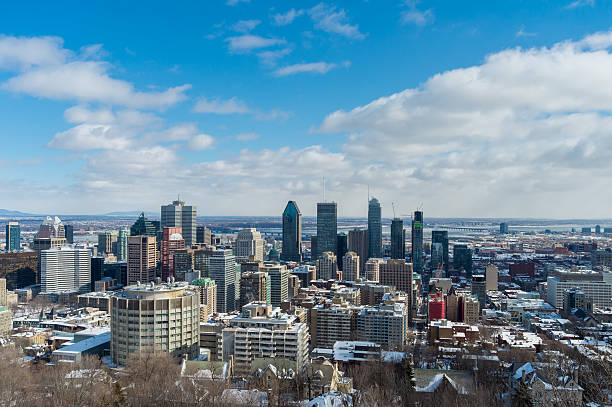 istock Montreal Skyline in winter 516181486