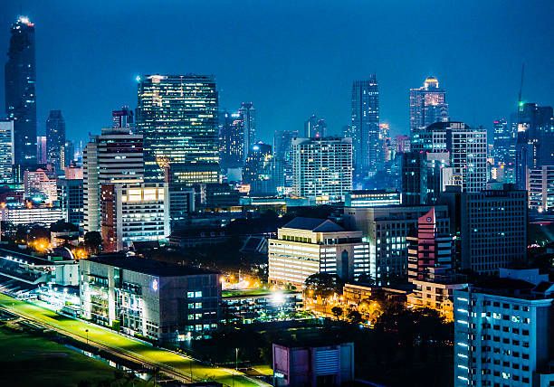 istock Bangkok night skyline Thailand 516181954