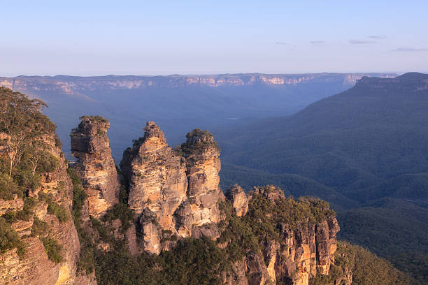 istock Three sister rock, Blue mountain national park, Australia. 516183462