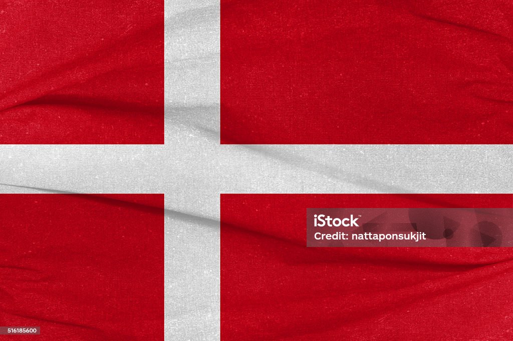 Bandeira Dinamarquesa - Foto de stock de Bandeira royalty-free