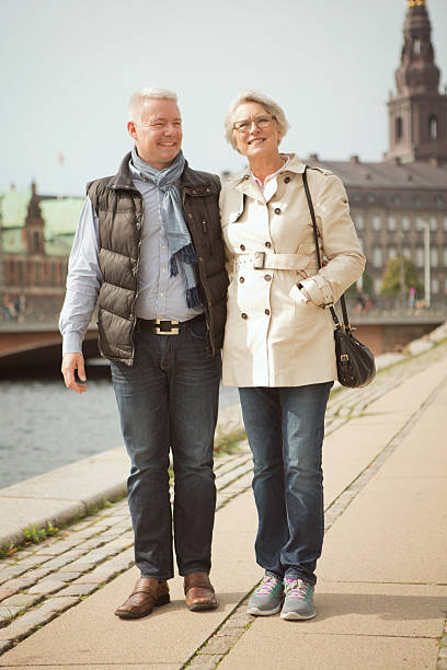 istock Senior couple in a city. 516187853