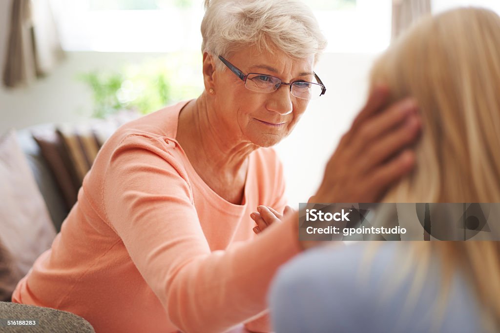 I can always help you honey Consoling Stock Photo