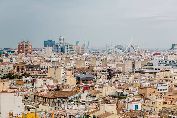 Cityscape of Valencia, Spain