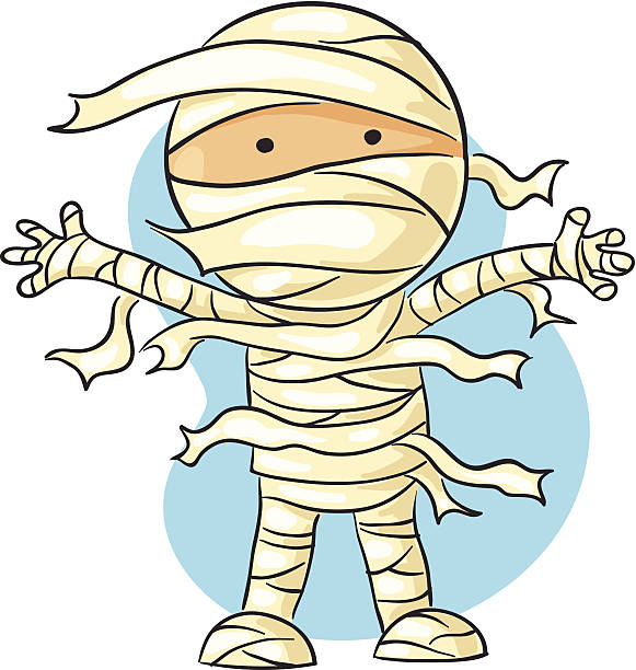 Drawing Of Mummy For Kids Illustrations, Royalty-Free Vector Graphics &  Clip Art - iStock