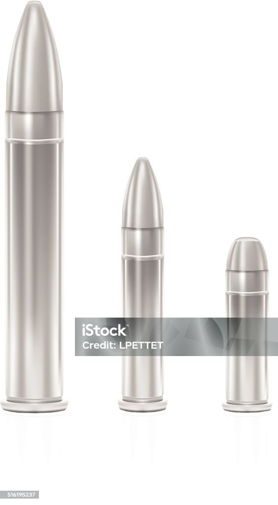 Bullet Library Vector Bullets Vector Stock Illustration - Download Image Now - Ammunition ...
