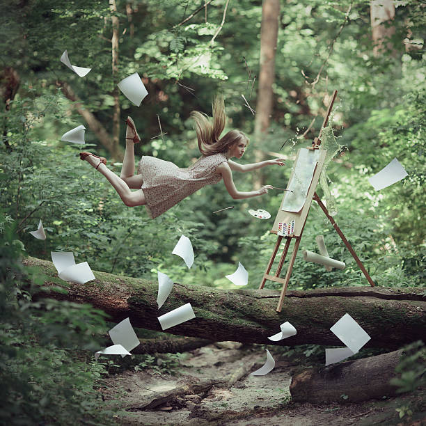 istock When inspiration comes the artist learns to fly 516205284