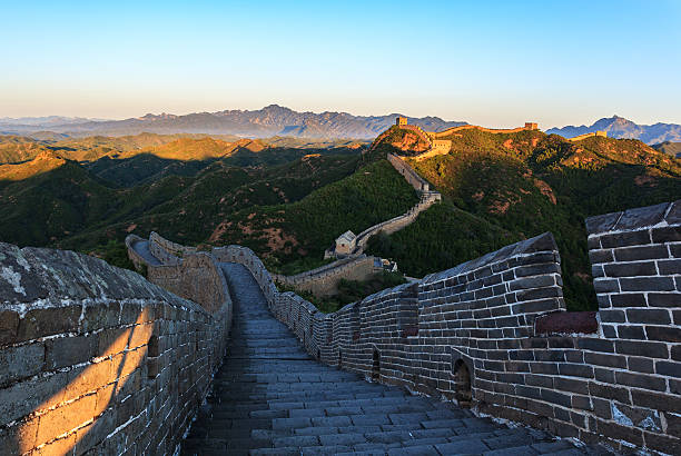 istock Great Wall of China at Sunrise. 516205810