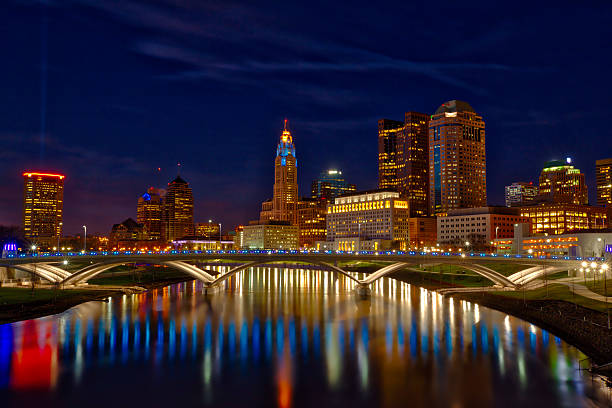 Der Innenstadt von Columbus, Ohio – Foto