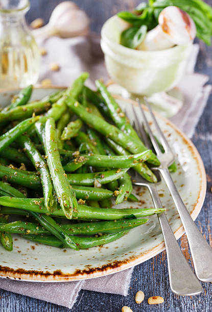 istock green salad green beans with pesto 516207982