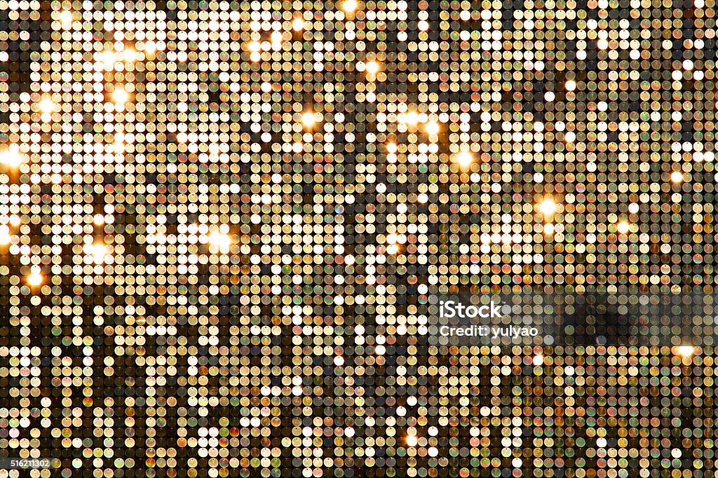 Goldenen Hintergrund mit hellen Flecken Mosaik - Lizenzfrei Glamour Stock-Foto