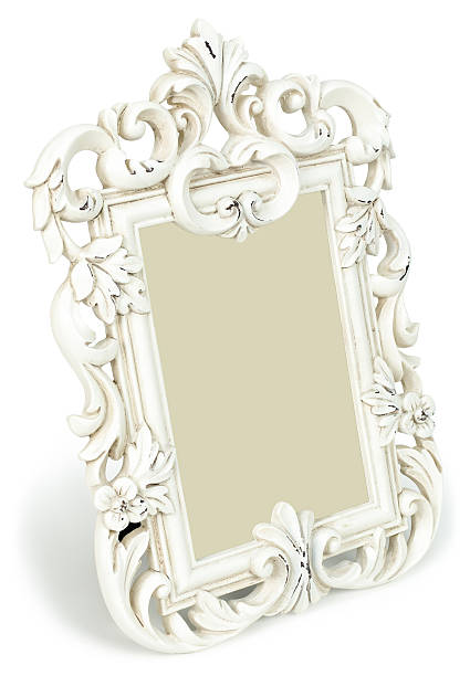 istock Vintage photo frame isolated on white background. 516211774