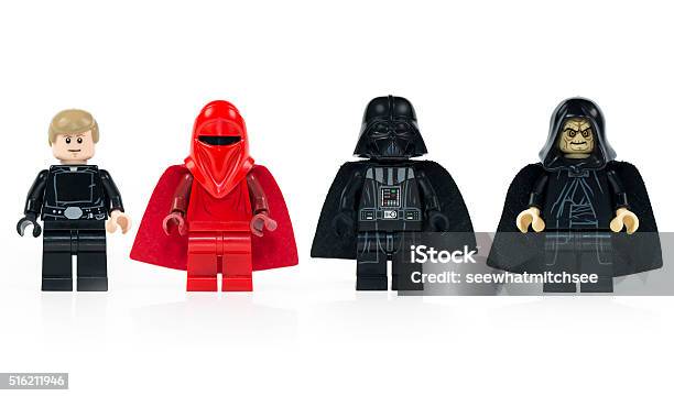 Group Of Five Lego Star Wars Mini Characters Isolated Stock Photo - Download Image - iStock