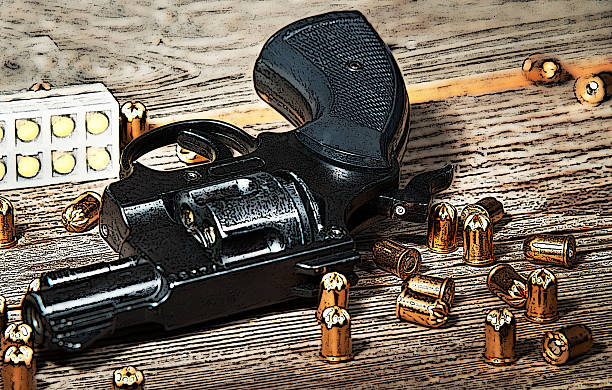 istock illustration of handgun 516212592
