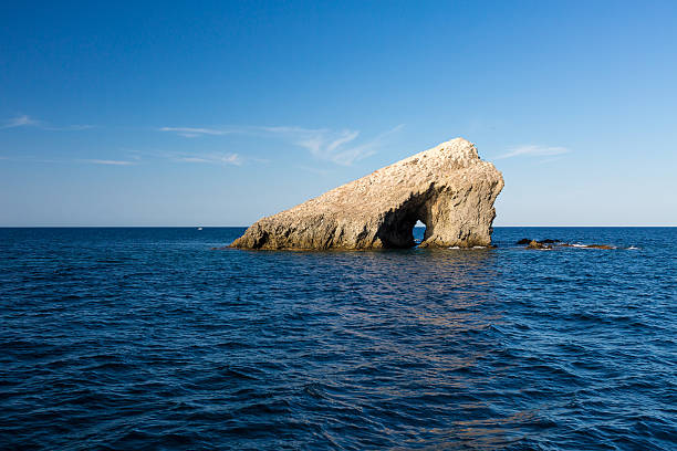 isla grosa-isola spagnola vicino la manga - water lime foto e immagini stock