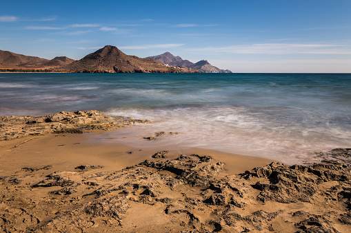 Los Genoveses beach. San Jose. Natural Park of Cabo de Gata. Spain.