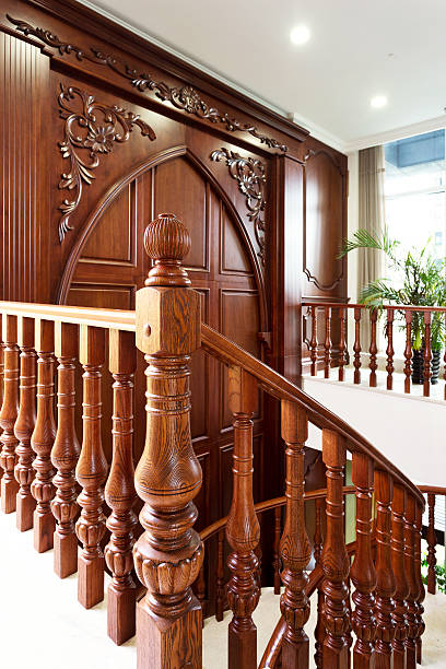 istock wooden stairs 516216107
