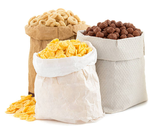 istock cereal corn mix in paper bag 516216745