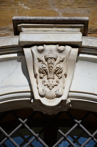 istock Medici Chapels, particularly  a window, Florence 516217033