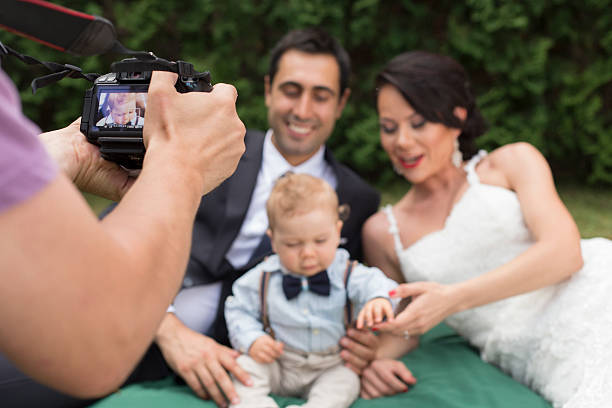 istock Photographing Happy Family 516217179
