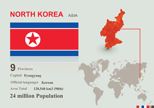 north korea maps