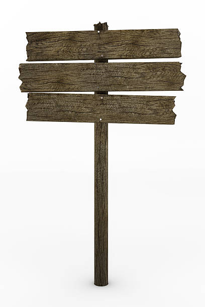 istock Worn Wooden Sign 516230853