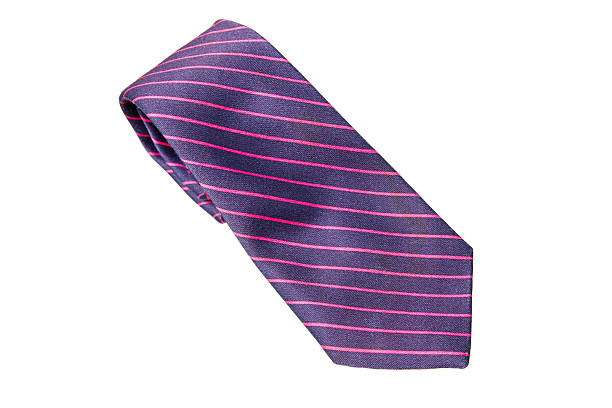 istock blue and pink strips business neck tie 516232421