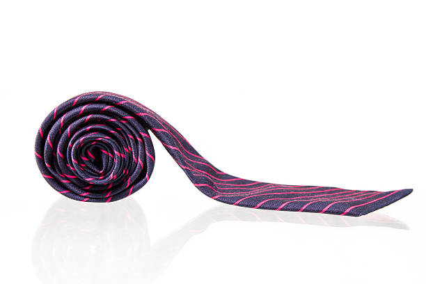 istock blue and pink strips business neck tie 516234215