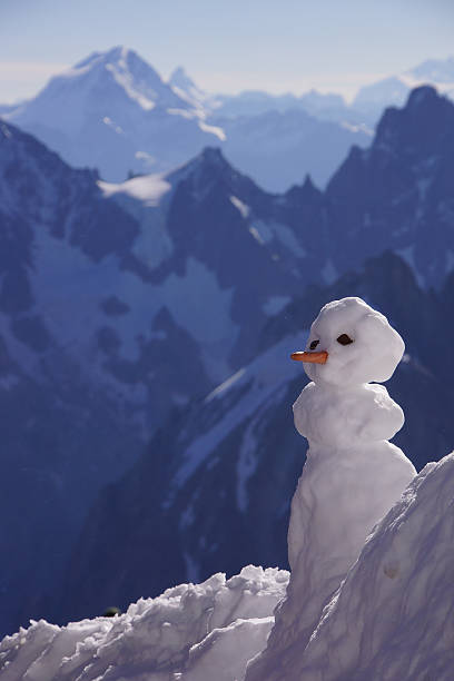 istock Snowman in the Alps 516234657