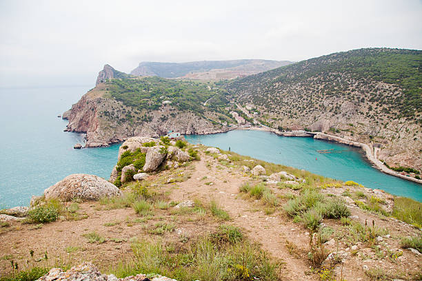 istock rock by the sea Crimea 516245230