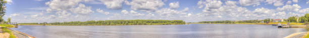istock Hydroelectric panorama Volga Uglich 516246251
