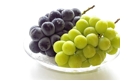 Red globe of grapes backgrounds