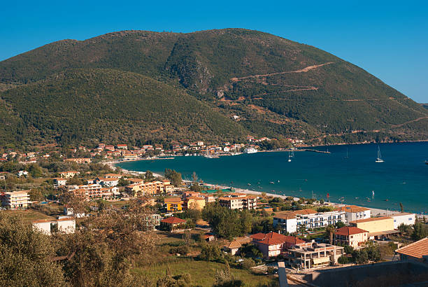 istock Traditional village Basiliki on Lefkas island, Greece 516248339