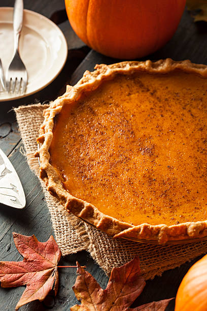 istock Homemade Pumpkin Pie for Thanksgiving 516249367