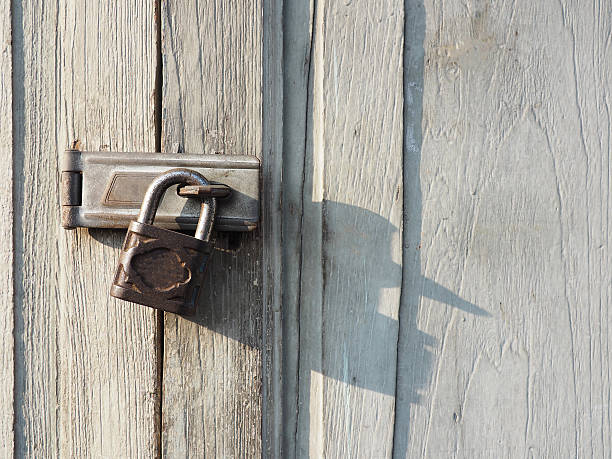 istock Lock on the door for background 516250722