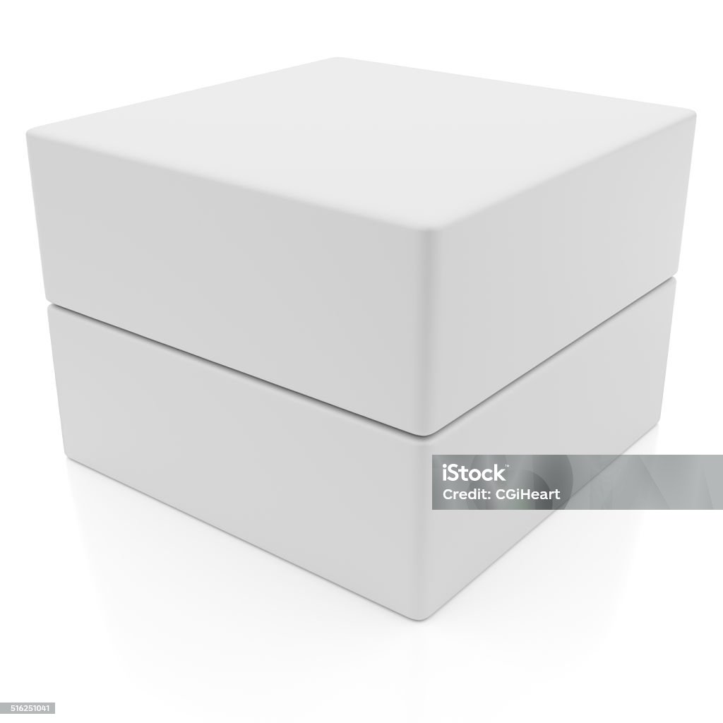 White box Box - Container Stock Photo