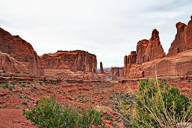 istock Natural monuments in Arches National Park 516251369