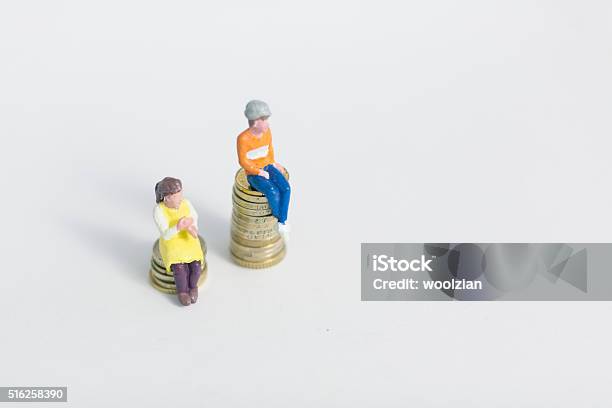 Gender Inequality Unfairness Stock Photo - Download Image Now - Imbalance, Wealth, Wages