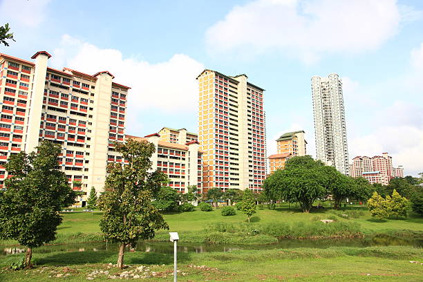 istock Public Housing in Bishan, Singapore 516264132